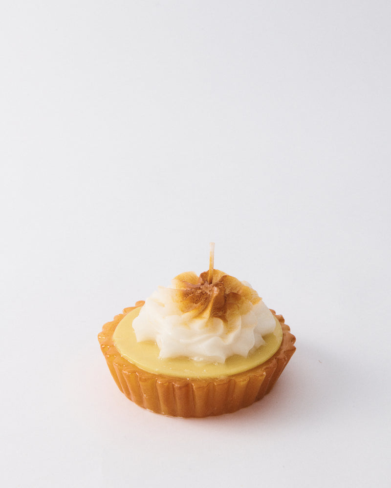 Italian Trompe-l'œil Lemon Tarte Candle