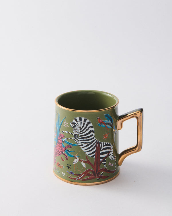 Italian Jungle Green Mug