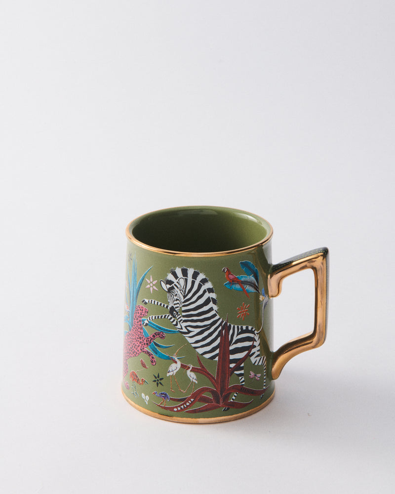 Italian Jungle Green Mug