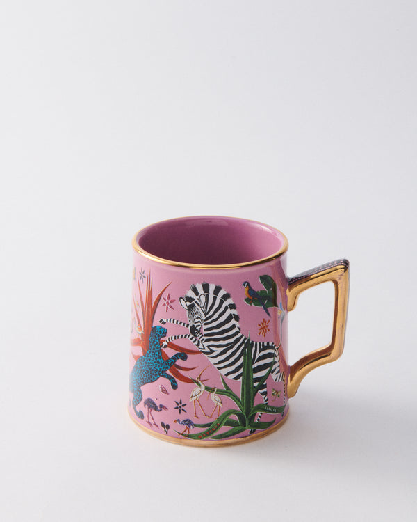 Italian Jungle Pink Mug