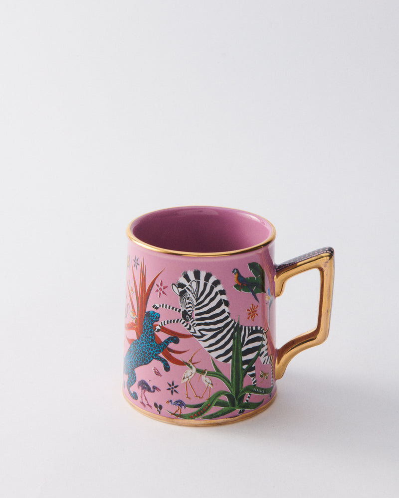 Italian Jungle Pink Mug