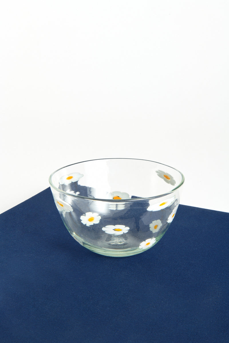 Murano Glass Daisy Bowl