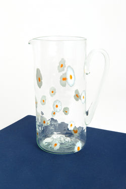 Murano Glass Daisy Pitcher