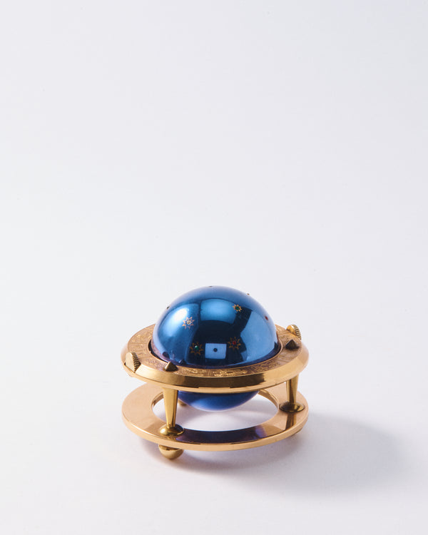 Celestial Blue Zodiac Table Lighter
