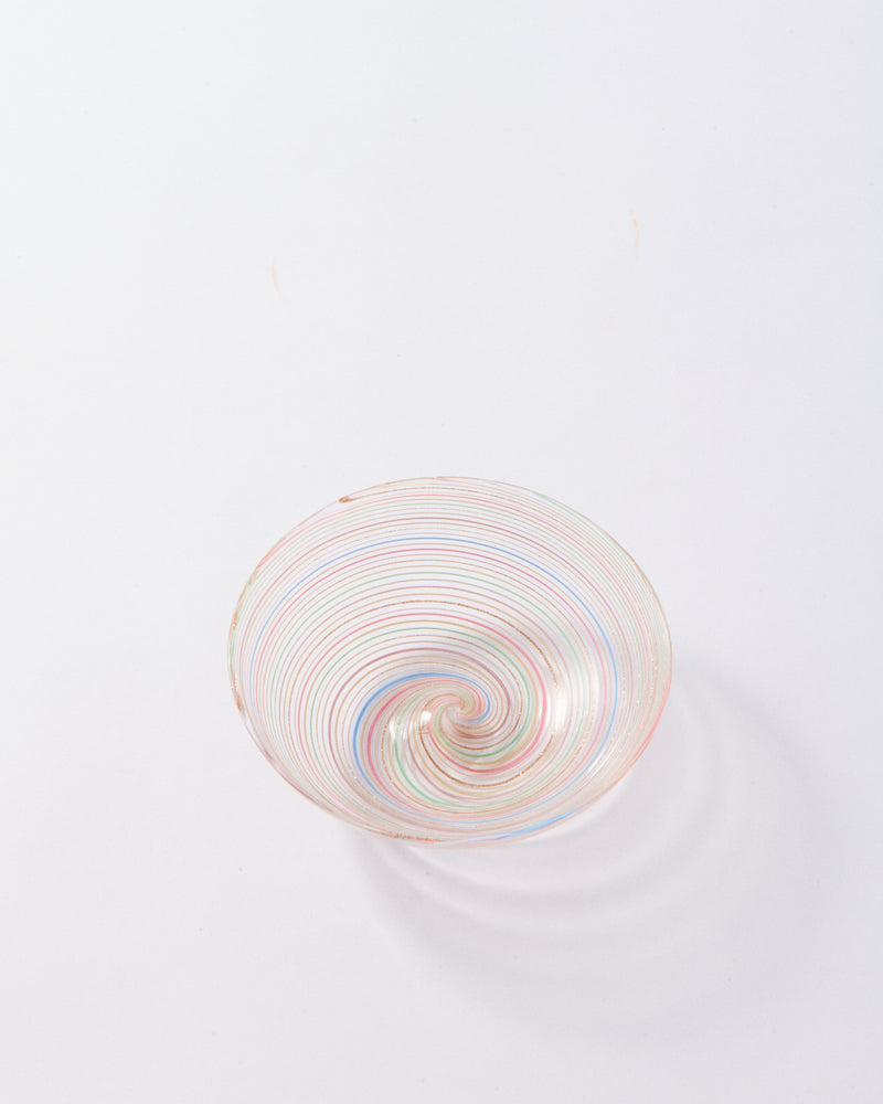 Murano Pastel Swirl Dish