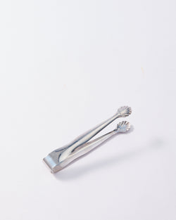 Italian Stainless Steel Petite Shell Ice Tongs
