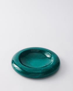 Italian Alabaster Malachite Green Catchall