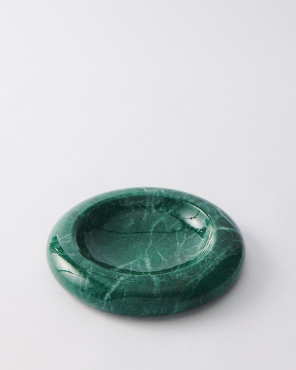Italian Alabaster Forest Green Catchall