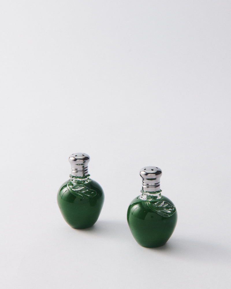 Hand Blown Garden Salt & Pepper Shakers
