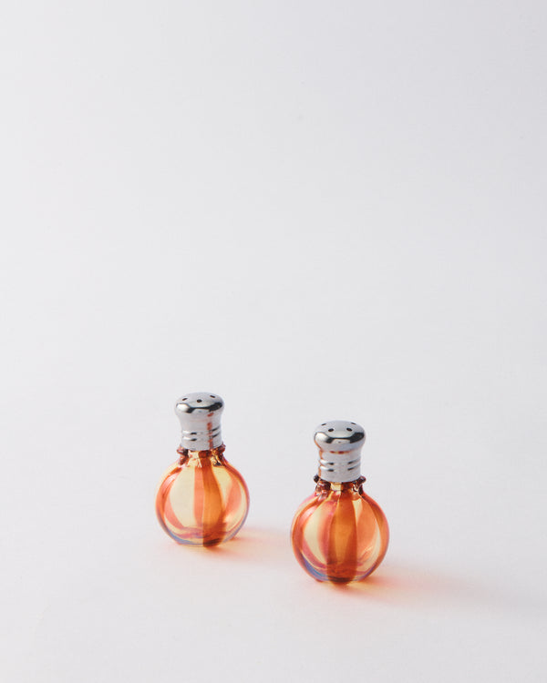 Hand Blown Mini Salt & Pepper Shakers