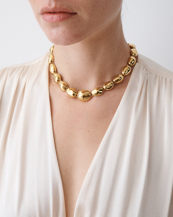 Golden Bean Necklace
