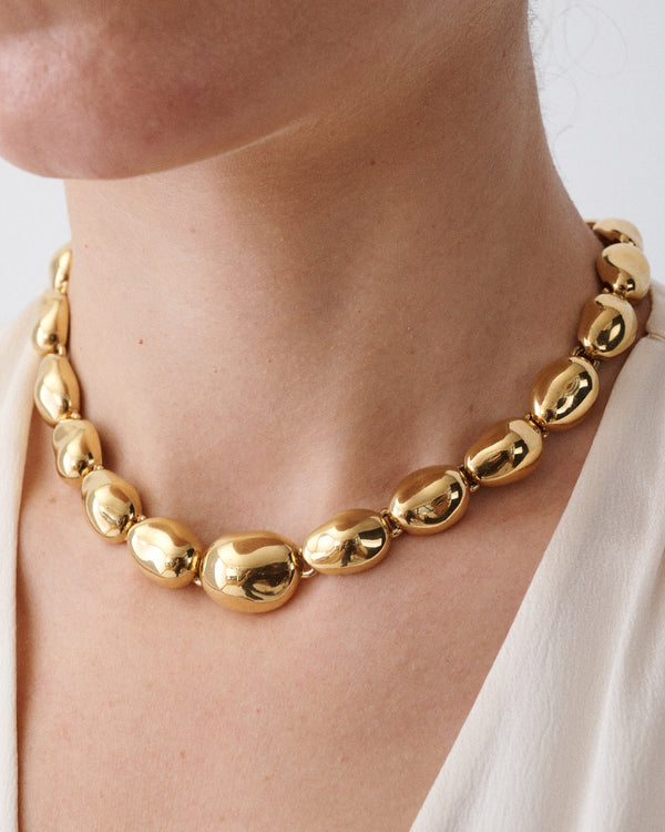 Golden Bean Necklace