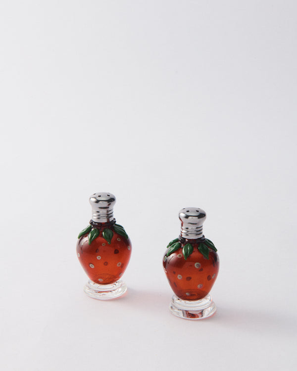 Hand Blown Garden Salt & Pepper Shakers