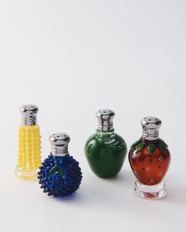 Hand Blown Garden Salt & Pepper Shakers