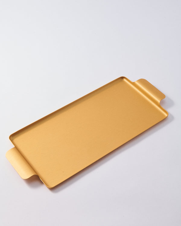 Gold Pressed Tin Cocktail Tray