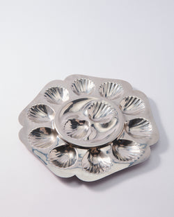 French Stainless Steel Oyster Platter