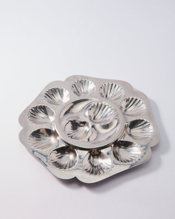 French Stainless Steel Oyster Platter