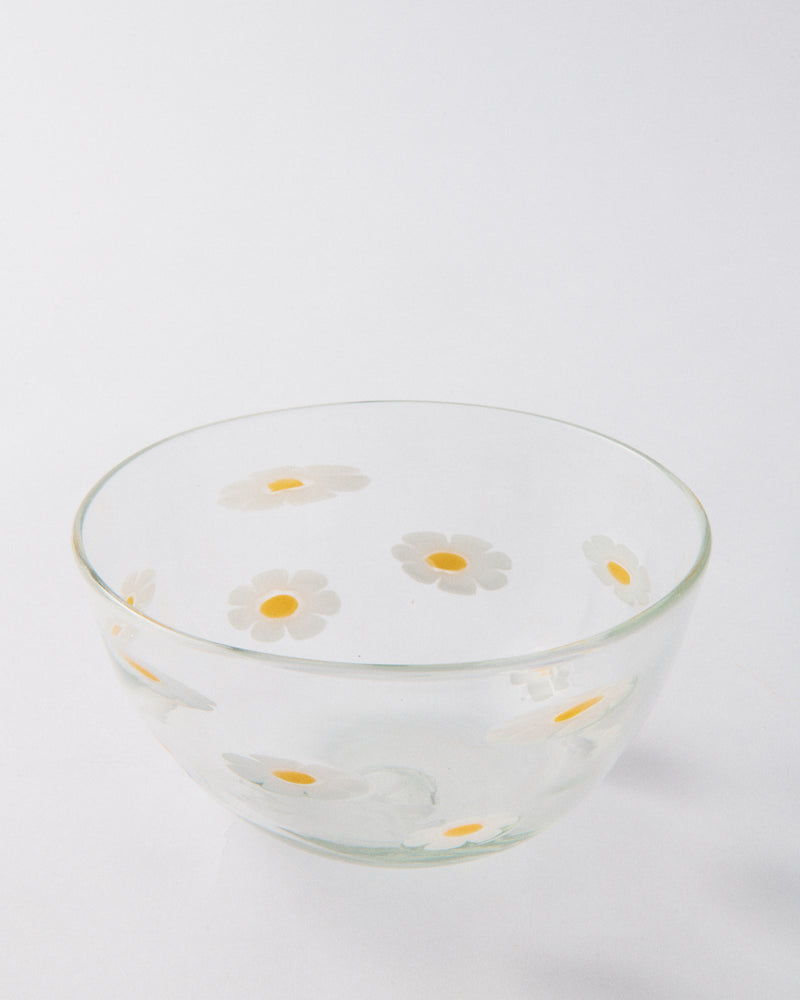 Murano Glass Daisy Bowl