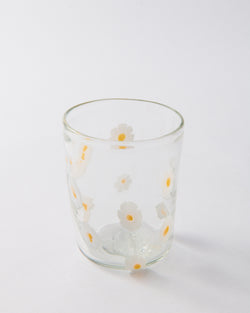 Murano Glass Daisy Tumbler