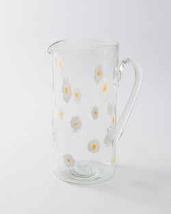 Murano Glass Daisy Pitcher