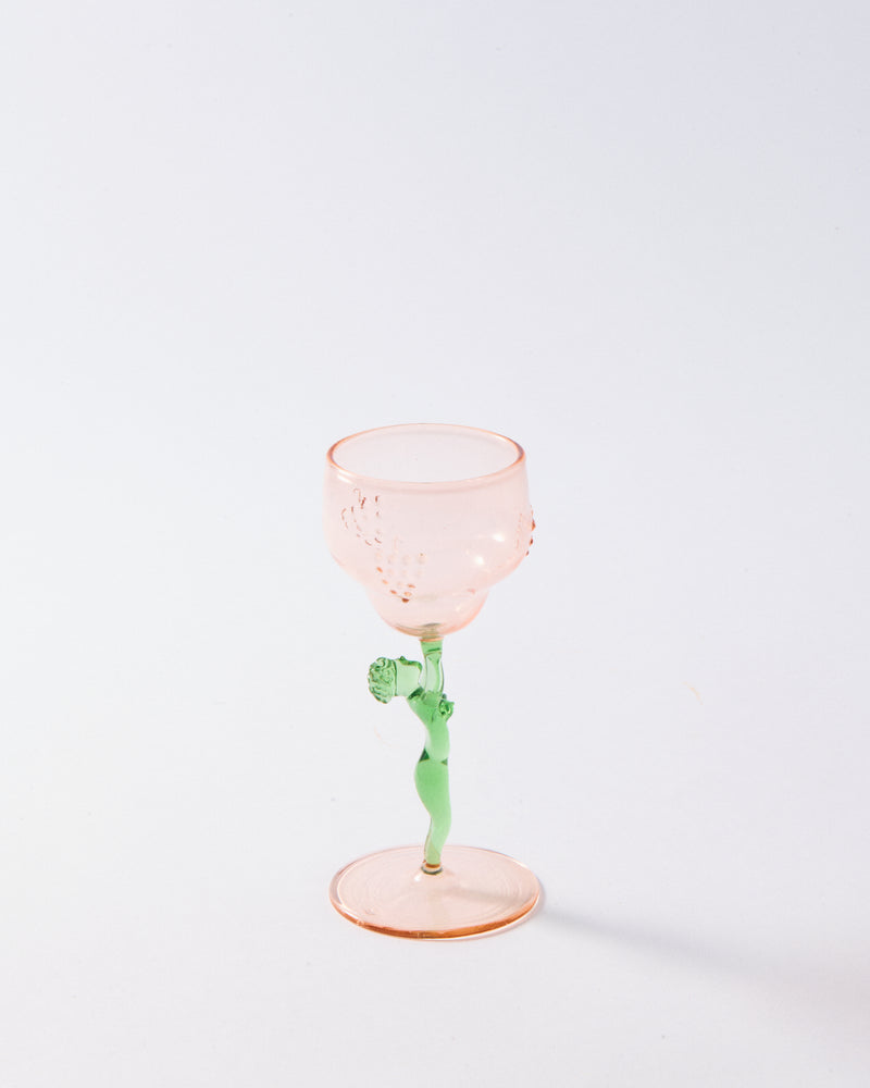Green & Rose Nude Petite Cocktail Glass