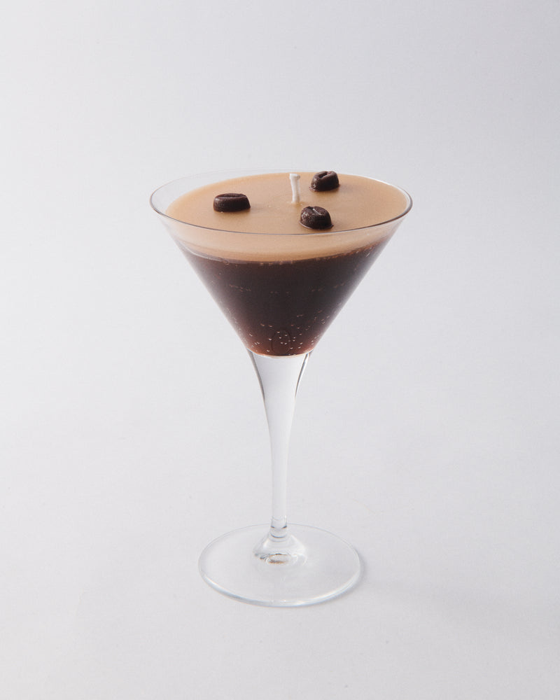 Italian Trompe-l'œil Espresso Martini Candle