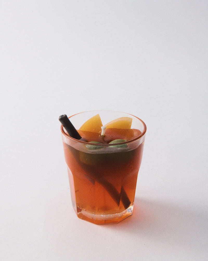 Italian Trompe-l'œil Negroni Candle