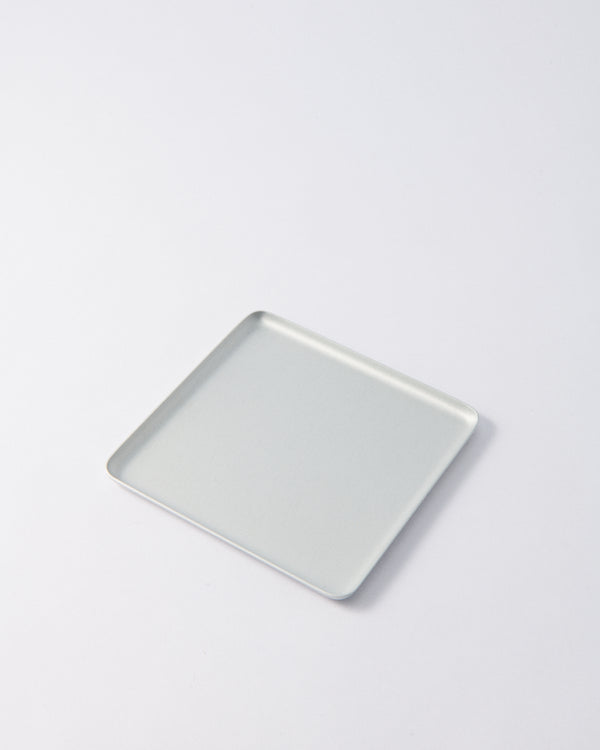 Petite Silver Pressed Tin Tray