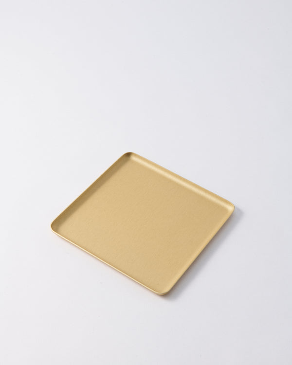 Pretite Champagne Pressed Tin Tray