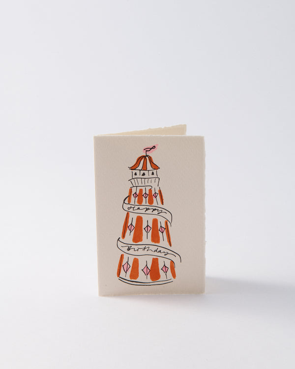 Scribble & Daub Greeting Card - Happy Birthday