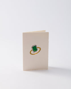 Scribble & Daub Greeting Card - Ring