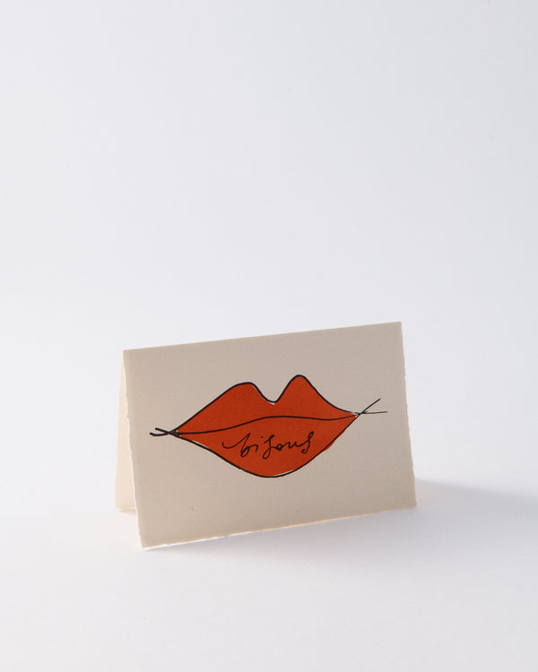 Scribble & Daub Valentine's Cards - Bisous