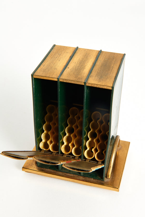 Rare Italian Concealed Bookcase Dispenser