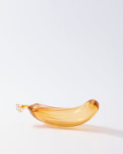 Murano Gold Flecked Banana Paperweight