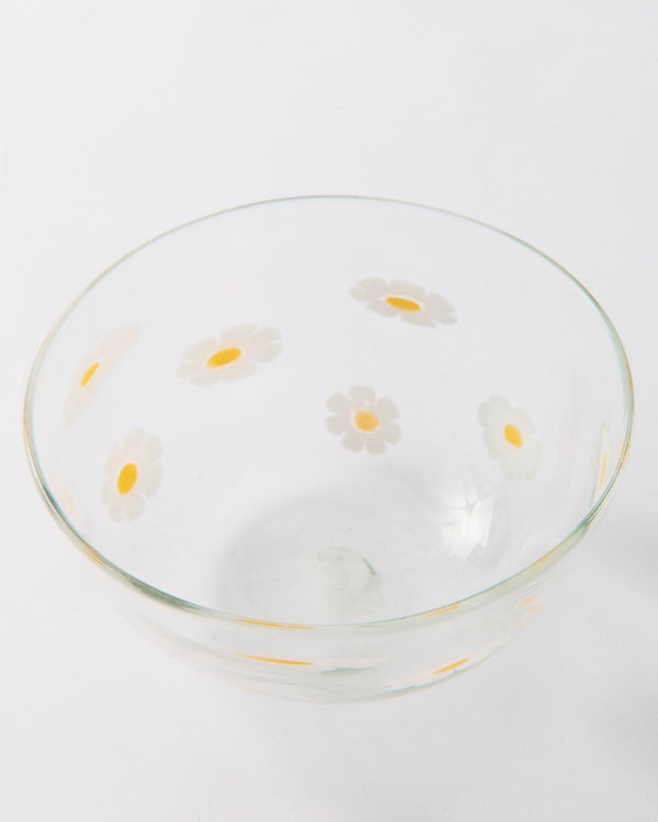 Murano Glass Daisy Bowl