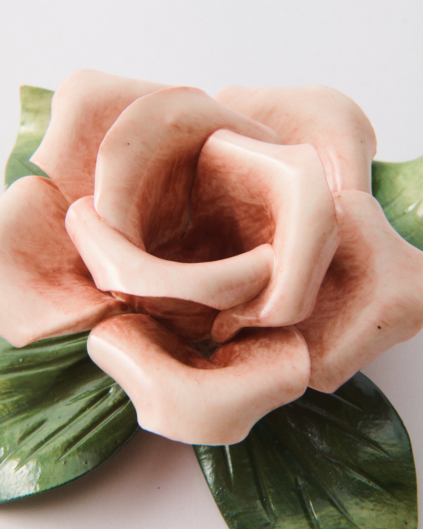 Italian Capodimonte Rose Candlestick Holder – Rosemary Home