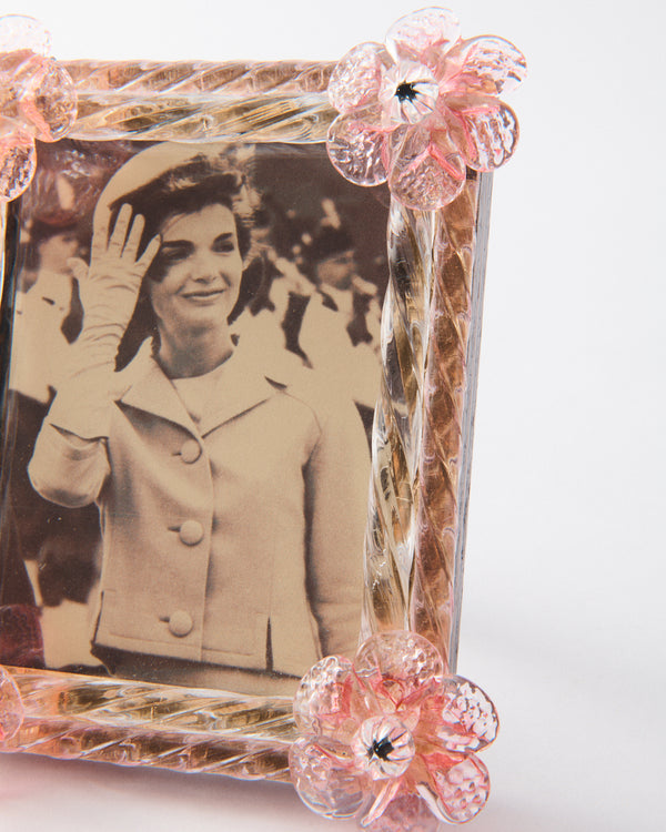 Murano Floral Picture Frame