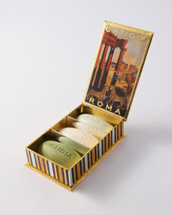 Italian Olive Oil Three Soap Gift Box - Roma