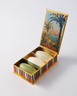 Italian Olive Oil Three Soap Gift Box - Palermo