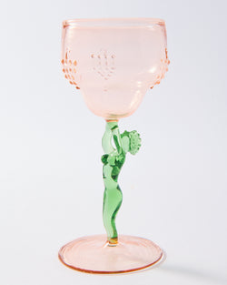 Green & Rose Nude Petite Cocktail Glass
