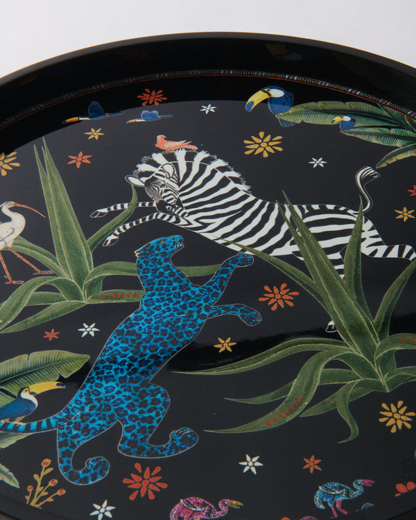 Italian Jungle Large Circle Tray