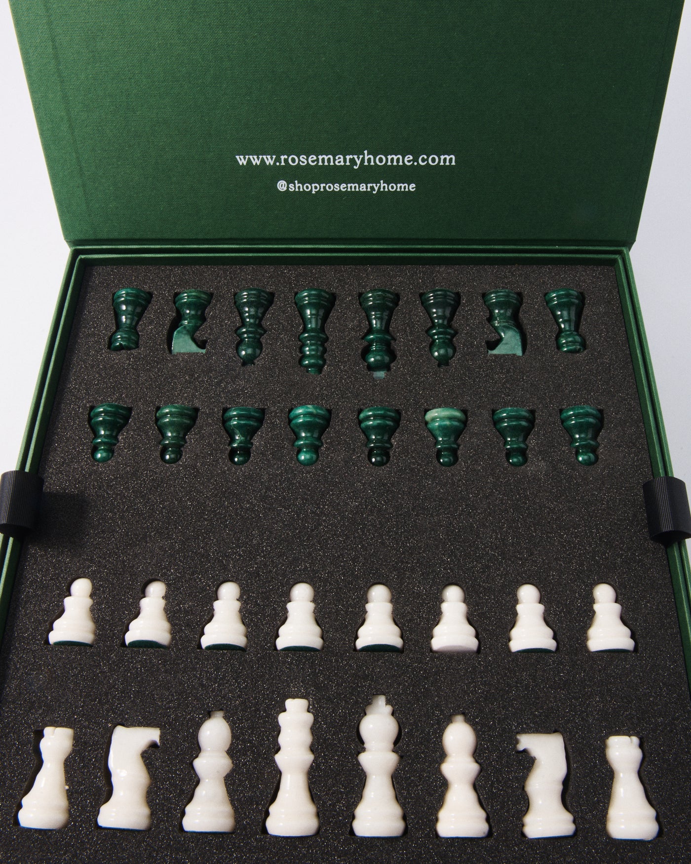 Alabastro Verde Small Chess Set – Rosemary Home