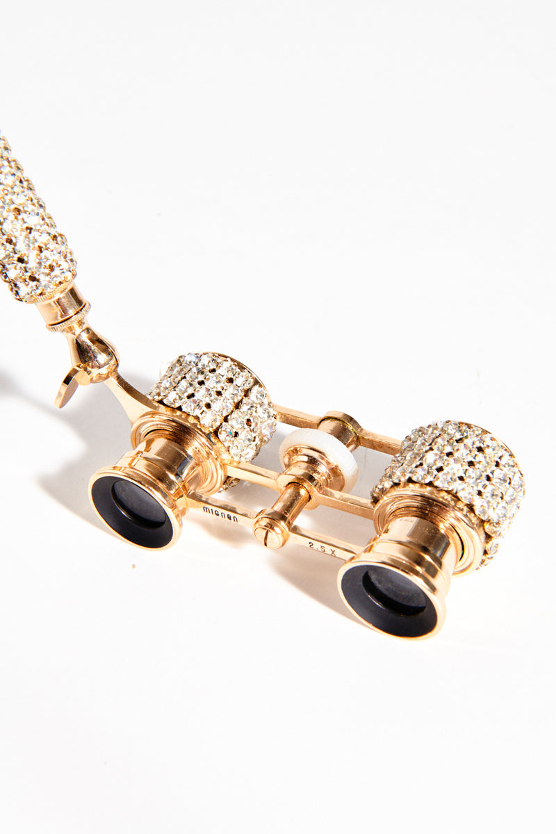 1950s Diamanté Opera Glasses