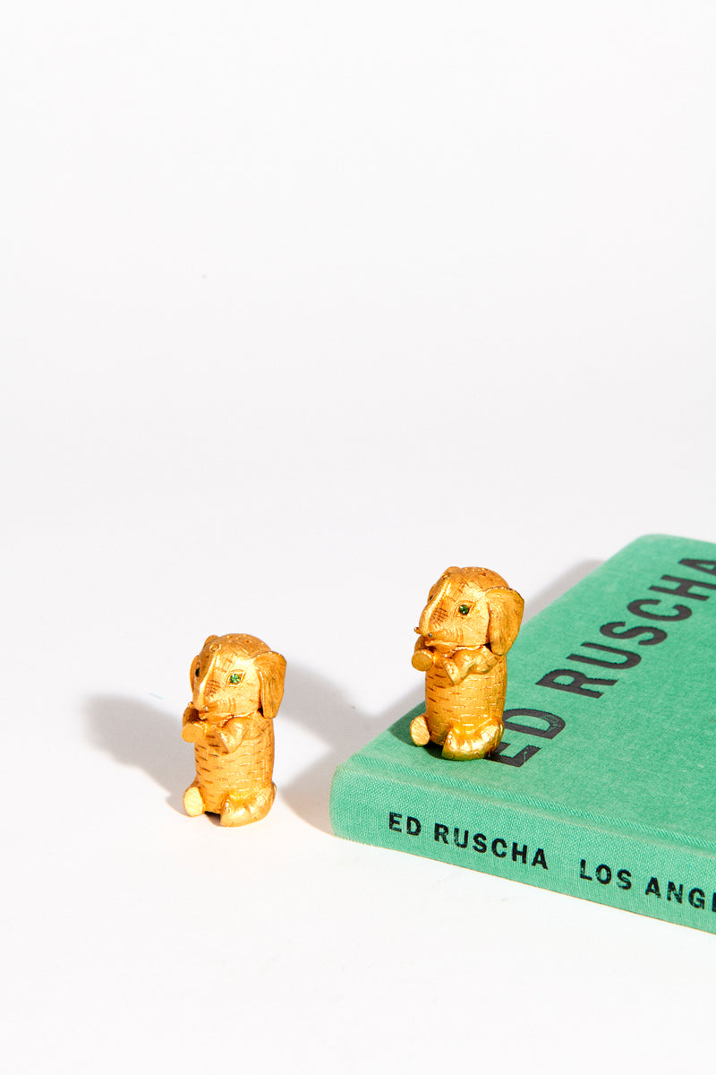1960s Italian Elephant Salt and Pepper Shakers