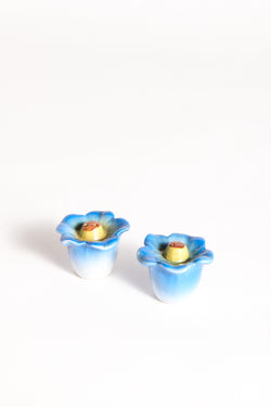Bluebell Flower Salt Pepper Shakers
