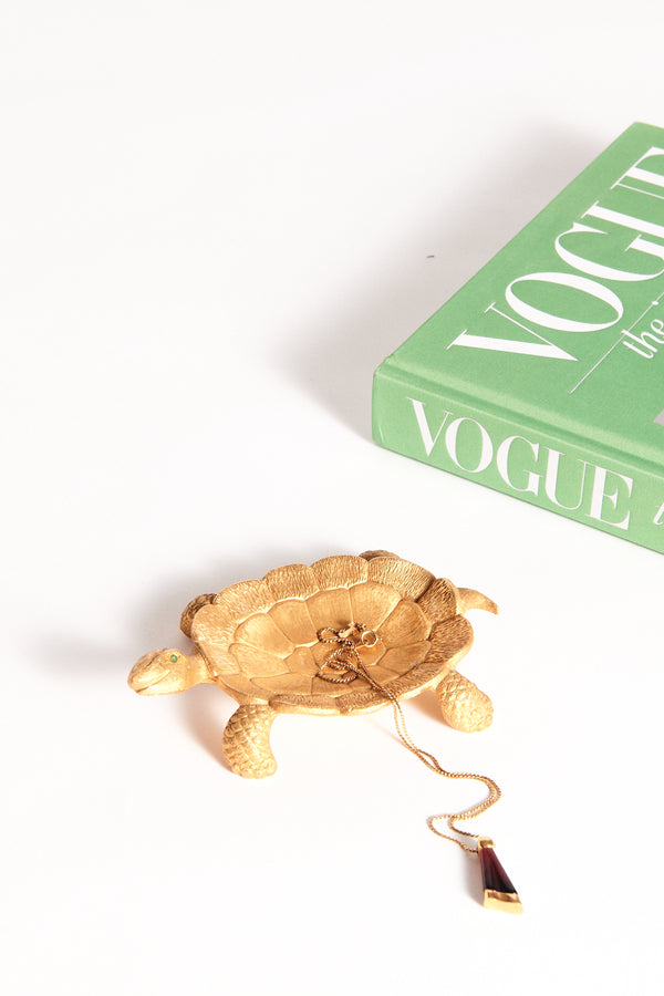 Brass Turtle Catchall or Ring Dish