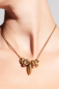 Multi Pebble Necklace