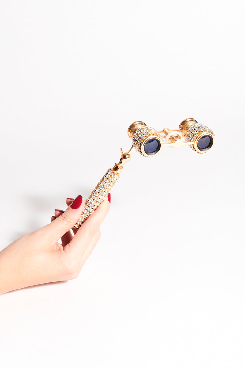 1950s Diamanté Opera Glasses