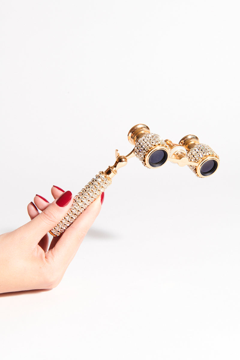 1950s Diamanté Opera Glasses