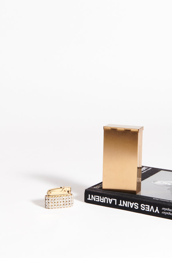 Diamanté Box and Lighter